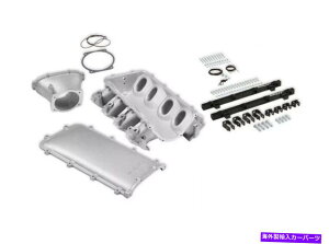 Intake Manifold Holley EFI 300-680 Ultra Lo-Ram Manifold Kit�V���O���C���W�F�N�^�[�T�e��REC�|�[�g Holley EFI 300-680 Ultra Lo-Ram Manifold Kit Single Injector Satin Rec Port�y���s�A���i�z