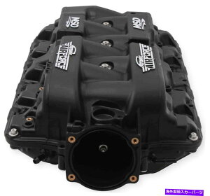 Intake Manifold MSD�C�O�j�b�V����27024��R�z�C�}�j�z�[���hGM LS1/LS2/LS6�O���[���S�t���u���b�N MSD Ignition 27024 AirForce Intake Manifold GM LS1/LS2/LS6 Black with Gray Logos�y���s�A���i�z