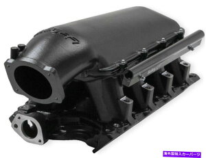 Intake Manifold HOLLEYEFI HI-RAM INTAKE MANIFOLD�ABLACK�A9.5 �f�b�L�A95mm LS�X���b�g���{�f�B�A351W FORRD HOLLEY �EFI HI-RAM INTAKE MANIFOLD,BLACK,9.5DECK,95MM LS THROTTLE BODY,351W F�ORD�y���s�A���i�z