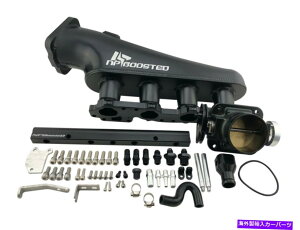 Intake Manifold 95-02 S14 S15 SR20DETrbgzC}jz[h76mmXbg{fBR[ FITS 95-02 S14 S15 SR20DET Billet Intake Manifold 76mm Throttle Body Fuel Rail