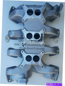 Intake Manifold 1958-1959tH[hT_[o[hgC - 3̃z[Lu^[̓d͐ێ}jz[h 1958-1959 FORD THUNDERBIRD Tri - Power Intake Manifold for 3 Holley Carburetors