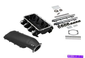 Intake Manifold Holley Efi Holley 300-683BK LO-RAM INTAKE�}�j�z�[���h�f���A���C���W�F�N�^�[�u���b�N�d�グ Holley EFI Holley 300-683BK Lo-Ram Intake Manifold Dual Injector Black Finish�y���s�A���i�z