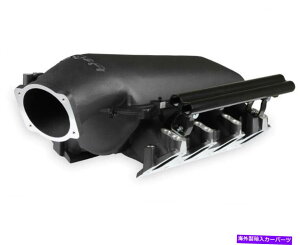 Intake Manifold Holley EFI 300-683BK HOLLEY LO-RAM MANIFOLD KIT�f���A���C���W�F�N�^�[ - �u���b�NGM LS3/L92 Holley EFI 300-683BK Holley Lo-Ram Manifold Kit Dual Injector- Black GM LS3/L92�y���s�A���i�z