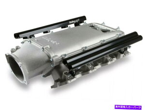 Intake Manifold Holley EFI 300-625�f���A���R���C���W�F�N�^�[LS1 LO-RAM�t�����g�t�B�[�hEFI�z�C�}�j�z�[���h Holley EFI 300-625 Dual Fuel Injector LS1 Lo-Ram Front-Feed EFI Intake Manifold�y���s�A���i�z