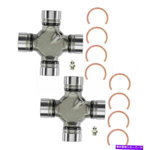 Driveshaft 2x Moog�h���C�u�V���t�g���j�o�[�T���W���C���g�t�����g���A���[�O534G�O���[�X�\ 2x MOOG Driveshaft Universal Joint Front Rear Moog 534G Greasable�y���s�A���i�z