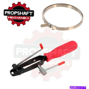Driveshaft hCuVtgCVWCgXgbvc[ /XgbvNvߍ܂10̃Xgbv /Nv Driveshaft CV Joint Strapping Tool / strap clamp tightener and 10 straps /clamps