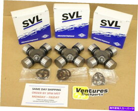 Driveshaft UジョイントキットフォードスーパーデューティF250フロント4x4ドライブシャフトスパイサーSVL 1999?2015 U Joint Kit Ford Super Duty F250 Front 4X4 Driveshaft Spicer SVL 1999 to 2015