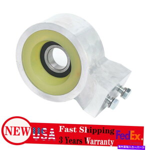 Driveshaft �V�{���[�̂��߂̃w�r�[�f���[�e�B�t�����g�|���h���C�u�V���t�g�L�����A�x�A�����O�A���~�j�E��58-64�C���p�� Heavy Duty Front Poly Driveshaft Carrier Bearing Aluminum For Chevy 58-64 Impala�y���s�A