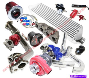Turbo Charger T3/T4 Turbo+WasteGate+FMIC Intercooler Turbo Kit Fitts 90-93 Mazda Miata 1.6L NA6 T3/T4 Turbo+Wastegate+FMIC Intercooler Turbo Kit fits 90-93 Mazda Miata 1.6L NA6�y���s�A���i�z