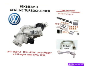 Turbo Charger 本物のターボチャージャーターボ;ビートル、Jetta Passat 1.8t Gen3 06k145721d wインストール GENUINE Turbocharger Turbo; Beetle,Jetta Passat 1.8T Gen3 06K145721D w INSTALL