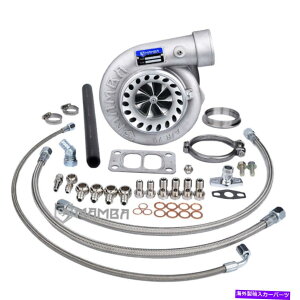 Turbo Charger ���YRB20 RB25 RB30 CA18 SR20 4 .70 GTX3082R�^�[�{ + .82 T3�c�C��V�o���h�ɓK�� Fits Nissan RB20 RB25 RB30 CA18 SR20 4 .70 GTX3082R turbo + .82 T3 Twin V-Band�y���s�A���i�z