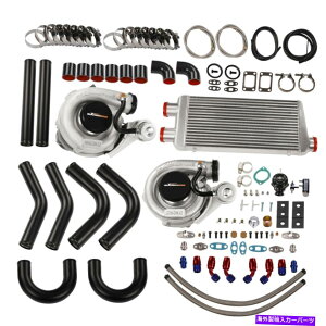 Turbo Charger 7 PCS T3/T4 Turbo Kits��3-5L�G���W���ɓK�����܂� +350hp�C���^�[�N�[���[�z�ǃ^�C�v-S BOV 7 PCS T3/T4 Turbo Kits Fit For 3-5L Engine +350HP Intercooler Piping Type-S BOV�y���s�A���i�z