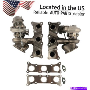 Turbo Charger BMW 3.0L 2006-2010 N54 135i 335i 335xi 535i�ɐݒ肳�ꂽ�� +�E�^�[�{�[�d��Z�b�g Left +Right Turbo Chargers Set for BMW 3.0L 2006-2010 N54 135i 335i 335xi 535i