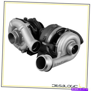 Turbo Charger V2007.5-2010 6.4LtH[hp[Xg[NcC^[{S^[{`[W[AZu NEW 2007.5-2010 6.4L FORD POWERSTROKE TWIN TURBO COMPLETE TURBOCHARGER ASSEMBLY