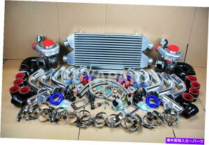 Turbo Charger DIY�c�C���^�[�{�`���[�W���[�L�b�g2.5 �f���A���C��/�A�E�g�C���^�[�N�[���[�N�����p�C�vBR�J�v���[ DIY TWIN TURBOCHARGER KIT 2.5 DUAL IN/OUT INTERCOOLER CHROME PIPE BR COUPLER�y���s�A���i�z