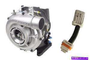 Turbo Charger MbgXgbN^[{ƃx[ʒuZT[A_v^[pLLŶ Garrett Stock Replacement Turbo With Vane Position Sensor Adapter For LLY ONLY