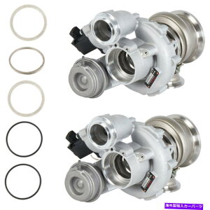 Turbo Charger BMW X6 550I X5 750I STIGAN TWINTURBO�y�A�t���^�[�{�`���[�W���[�K�X�P�b�gTCP For BMW X6 550i X5 750i Stigan Twin Turbo Pair w/ Turbocharger Gaskets TCP�y���s�A���i�z