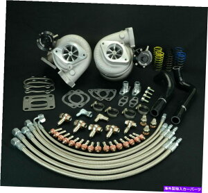Turbo Charger �}���o�{���g�I���{�[���x�A�����O�c�C���^�[�{ /���Y300ZX Z32 VG30DETT GTX2863R�p MAMBA Bolt-On Ball Bearing Twin Turbo / For Nissan 300ZX Z32 VG30DETT GTX2863R�y���s�A���i�z