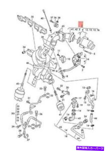 Turbo Charger �{����VW Campmobile Typ2 Transp�B LT�r�C�K�X�^�[�{�`���[�W���[03L145715J Genuine VW Campmobile Typ2 Transp. LT Exhaust Gas Turbocharger 03L145715J�y���s�A���i�z