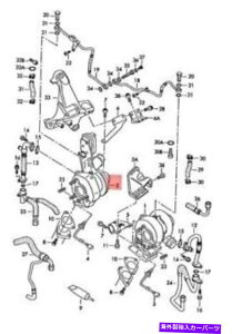 Turbo Charger �{���̃A�E�f�BA8 S8 Quattro 4HC 4HL�r�C�K�X�^�[�{�`���[�W���[�E057145874T Genuine AUDI A8 S8 quattro 4HC 4HL Exhaust Gas Turbocharger Right 057145874T�y���s�A���i�z