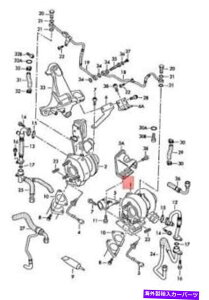 Turbo Charger �{���̃A�E�f�BA8 S8 Quattro 4HC 4HL�r�C�K�X�^�[�{�`���[�W��057145873T Genuine AUDI A8 S8 quattro 4HC 4HL Exhaust Gas Turbocharger Left 057145873T