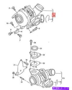 Turbo Charger �{����VW Campmobile Typ2 Transp�B LT�r�C�K�X�^�[�{�`���[�W���[070145702A Genuine VW Campmobile Typ2 Transp. LT Exhaust Gas Turbocharger 070145702A�y���s�A���i�z