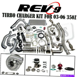 Turbo Charger T3 60-1�^�[�{�`���[�W���[�L�b�g��Rev9���S�{���g��03-06 350Z Z33/G35 VQ35DE�ɓK�����܂� REV9 COMPLETE BOLT ON T3 60-1 TURBO CHARGER KIT FITS 03-06 350Z Z33/G35 VQ35DE