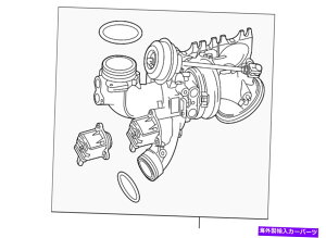 Turbo Charger {̃ZfXxcrC}jz[h276-090-33-80-80 Genuine Mercedes-Benz Exhaust Manifold 276-090-33-80-80