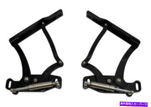 HOOD HINGES EMSrbgA~jEt[hqWyA64-67 GTO}bgubNMS149-36MB EMS BILLET ALUMINUM HOOD HINGES PAIR 64-67 GTO MATTE BLACK MS149-36MB