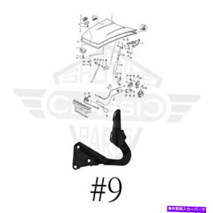 HOOD HINGES tg{lbgt[hqWɃtBbg1965-1998|VF911 912 930 964 993 Front Bonnet Hood Hinge Left Side Fits 1965-1998 Porsche 911 912 930 964 993