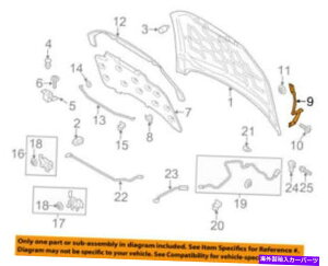 HOOD HINGES Ford OEM 2013-2018 Fusion Hood Hinge Right DS7Z16796A NEW NOS Ford OEM 2013-2018 Fusion Hood Hinge Right DS7Z16796A New NOS�y���s�A���i�z