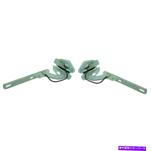 HOOD HINGES Bronco FO1236121�AMA1236120 LH��RH�y�A��2�̍��ƉE�̃t�[�h�q���W�Z�b�g Hood Hinges Set of 2 Left-and-Right for Bronco FO1236121, MA1236120 LH & RH Pair�y���s�A���i�z
