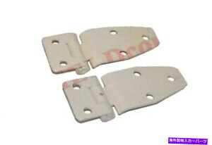 HOOD HINGES qWNEt[h̋̃EBXtH[hjo[TtBbg @ Hinges Crown Hood Bare Metal For Willys Ford Universal Fit @