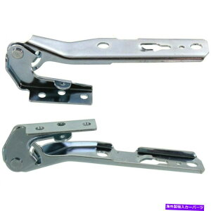HOOD HINGES 2̐VZbgAEfBA4 2002-2008Ẽt[hqWɓK܂ New Set OF 2 Fits AUDI A4 2002-2008 Left & Right Side Hood Hinge