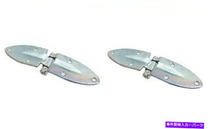 HOOD HINGES {̃g^hN[U[FJ40 BJ40 69-86t[hqWLHRHyAZbgF/SV Genuine TOYOTA Land Cruiser FJ40 BJ40 69-86 Hood Hinges LH & RH Pair Set F/S NEW