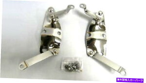 HOOD HINGES 1938 1939 1940 Ford Car Hood Hinge Brackets�X�e�����X�|�y�A�V���������D 1938 1939 1940 Ford Car Hood Hinge Brackets Stainless Steel PAIR NEW FAST SHIP�y���s�A���i�z
