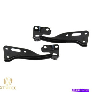 HOOD HINGES 08-12z_AR[h10-15 Crosstour̍+Ẽt[hqW̌ Left+Right Side Hood Hinge Replacement For 08-12 Honda Accord 10-15 Crosstour