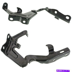 HOOD HINGES 2̐VZbgg^J2015-17Ẽt[hqW New Set Of 2 Fits TOYOTA CAMRY 2015-17 Left & Right Side Hood Hinge