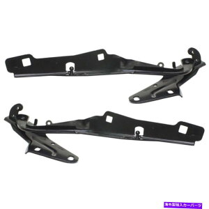 HOOD HINGES gbNCH1236124ACH1236123yA2̃t[hqW̍ƉẼZbg Set of 2 Hood Hinges Left-and-Right for Ram Truck CH1236124, CH1236123 Pair