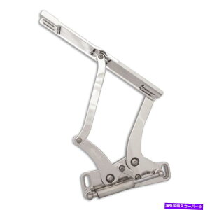 HOOD HINGES Eddie Motorsports MS149-38pŃA~t[hqWA66-67 Nova Eddie Motorsports MS149-38P Polished Aluminum Hood Hinges, 66-67 Nova