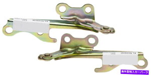 HOOD HINGES 1993N1997Ñg^J[̐VtghCo[ƏȂ̃t[hqWZbg New Front Driver & Passenger Side Hood Hinge Set For 1993-1997 Toyota Corolla