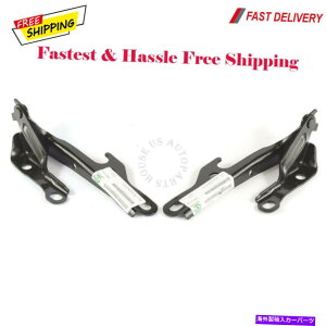 HOOD HINGES 1992N1996N̐Vg^Jt[hqWZbgRH lhX`[ubN New For 1992-1996 Toyota Camry Hood Hinges Set Rh Lh Steel Black