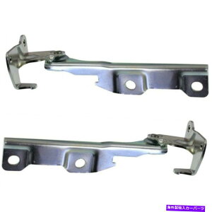 HOOD HINGES 2004N2008N2l̃hCo[Əȑ̃V{[AxIZbg̃t[hqW Hood Hinge For 2004-2008 Chevrolet Aveo Set of 2 Driver and Passenger Side