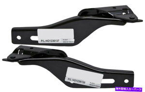 HOOD HINGES 2009-2015�z���_�p�C���b�g�̐V�����h���C�o�[�Ə�q�̃t�[�h�q���W�Z�b�g New Driver & Passenger Side Hood Hinge Set For 2009-2015 Honda Pilot�y���s�A���i�z