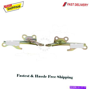 HOOD HINGES 1993N1997N̐Vg^J[hCo[qTCht[hqWZbg2 New For 1993-1997 Toyota Corolla Driver & Passenger Side Hood Hinge Set Of 2