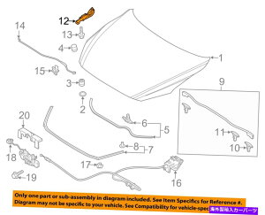 HOOD HINGES Mazda OEM 14-18 3 Hood-Hinge��B45A52420A MAZDA OEM 14-18 3 Hood-Hinge Left B45A52420A�y���s�A���i�z