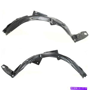 Fender Liner 2009-2013̃tF_[Ci[Zbgz_tBbgx[X/dx/lxtgE2pcs Fender Liner Set For 2009-2013 Honda Fit Base/DX/LX Front Left & Right 2Pcs