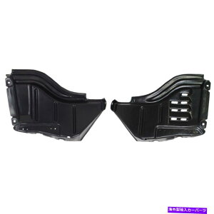 Fender Liner yAtF_[Ci[Zbg2tg̍ƉELHRH 538050C020A538060C020 Pair Fender Liners Set of 2 Front Left-and-Right LH & RH 538050C020, 538060C020