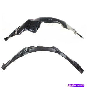 Fender Liner 2003N2006ÑtF_[Ci[~crVT[tgEZbg2 Fender Liner For 2003-2006 Mitsubishi Lancer Front Left & Right Side Set of 2