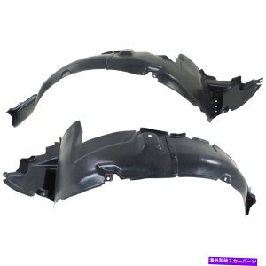 Fender Liner 2003N2004ÑtF_[Ci[Hyundai Tiburon Front LeftRight SideZbg2 Fender Liner For 2003-2004 Hyundai Tiburon Front Left & Right Side Set of 2